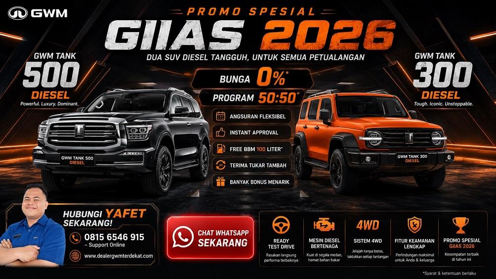 promo gwm giias 2026
